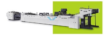 Máy dán túi giấy và bẻ đáy túi ZDJ-1200CS