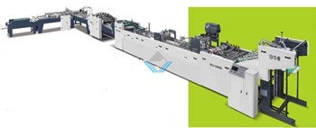 Máy gấp dán túi giấy tự động (không thả lót miệng) ZDJ-1200ES