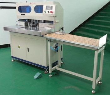 Máy bo góc vở 2 đầu (Bán tự động) HXK-460