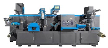 Máy in khử keo (Có chức năng bế + in flexo 1 màu) FD350-S