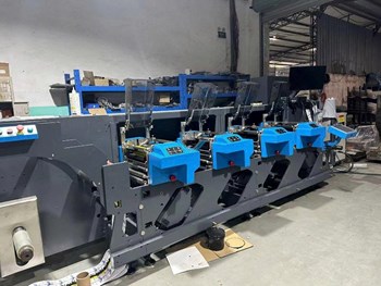 Máy in màng nhôm 4 màu (ép vỉ thuốc tây) FL-350-4C