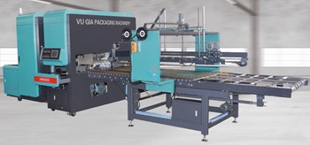 Máy cột dây thùng carton tự động (Dây Pe) CY-1400 