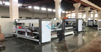 Máy dán hộp ship cod tốc độ cao JD-0616 
