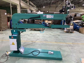 Máy đóng ghim carton servo kép DG1200 