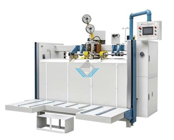 Máy đóng ghim thùng carton 1 mảnh 2 servo TJ-DP 