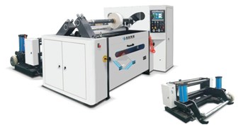 Máy chia cuộn hoàn toàn tự động (Chia cuộn thành phẩm chiều ngang nhỏ) HFQB-800