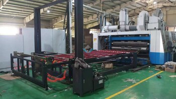 Máy thu phôi xếp chồng carton (Lăp sau máy in, bổ chạp, bế tròn) HL-AS0920 