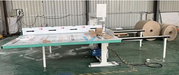 Máy cắt sóng tổ ong (đẩy tay) CTO-2400 