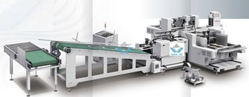 Máy đóng ghim carton 2 mảnh tự động CM4H-900 