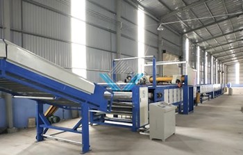 Máy sản xuất tấm sóng tổ ong (Lõi và ghép mặt) TO-M4 