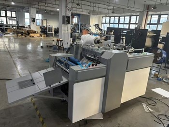 Máy cán màng in nhanh tự động 560 (In nhanh, in offset khổ nhỏ) VG-560F