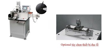 Máy cắt gấp tem nhãn Satin MHJ-900DS