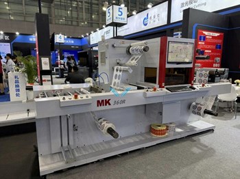 Máy bế tem nhãn laser hãng Masterwork MK 360R