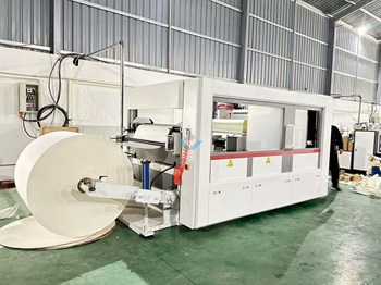 Máy bế cuộn (bế bao bì giấy, ly giấy, vàng mã) DX-9554/9564/12064 