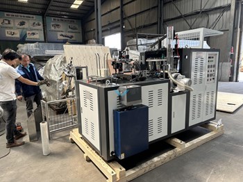 Máy sản xuất cốc giấy ly giấy (Cải tiến mới) ZSZB-D80S 
