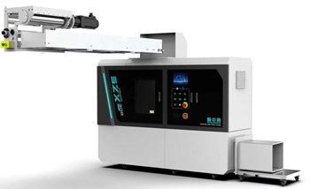 Máy thu nghiền lề decal cho máy in flexo tem nhãn S368