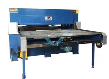 Máy bế thủy lực 2 bàn làm việc HG-B60T