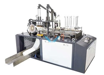 Máy làm hộp giấy đựng đồ ăn CHJ-D (Dạng cơ) 