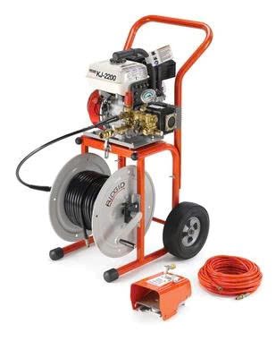 Máy thông tắc cống áp lực nước Ridgid KJ-2200