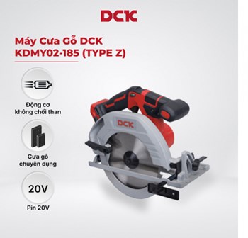 Máy cưa gỗ DCK - KDMY02-185Z TYPE Z (20V) 