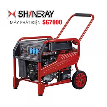 Máy phát điện chạy xăng SHINERAY SG7000 (5KW) Không đề 