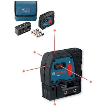 Máy cân mực định vị điểm Laser tia đỏ BOSCH GPL 5