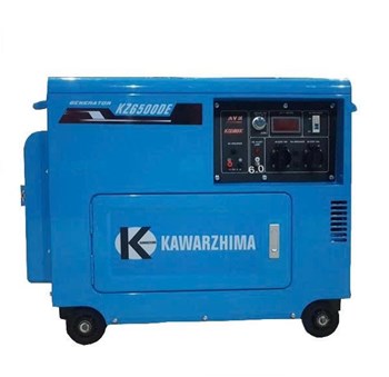 Máy phát điện chạy dầu 5kw Kawarzhima KZ6500DE