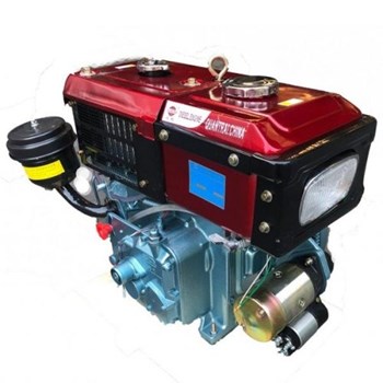 Máy Nổ Dầu 8HP Hiệu Quantrai R180ND (D8 Gió Đèn Đề)