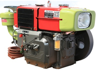 Máy Nổ Dầu Hiệu Tứ Xuyên XE190AN (D10 Gió Đèn, Két Nước Nhôm)