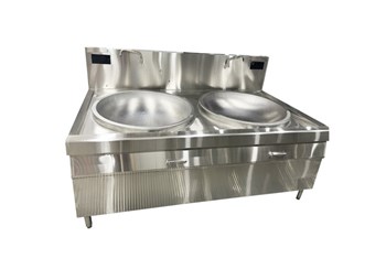 BẾP TỪ ĐÔI CHẢO LÕM LIỀN 10KW OKASU OKS-102LL 