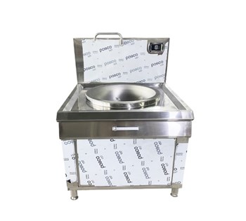 BẾP TỪ ĐƠN CHẢO LÕM LIỀN 10KW OKASU OKS-10LL 
