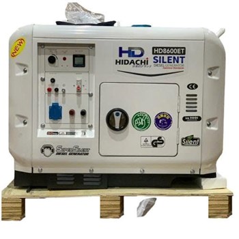 Máy Phát Điện 7Kw Hidachi HD8600ET Siêu Cách Âm