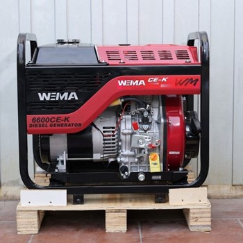 Máy phát điện chạy dầu 5kw Weima WM6600CE-K