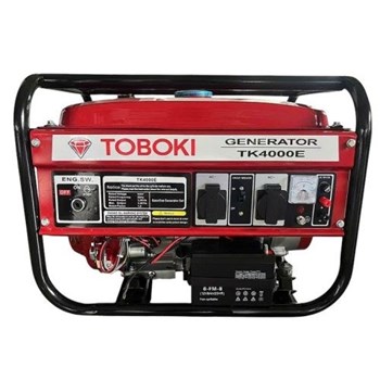 Máy Phát Điện Chạy Xăng 3Kw Toboki TK-4000E (có đề)