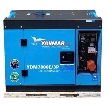 Máy Phát Điện Chạy Dầu 6Kw Yanmar YDM7800E 3 Pha