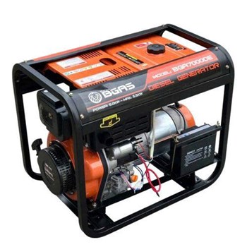 Máy Phát Điện Chạy Dầu Diesel 5.5KW BGAS BGA7000DE