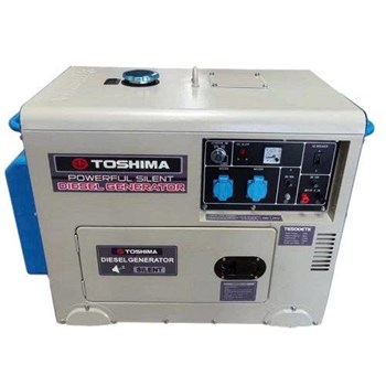 Máy Phát Điện Chạy Dầu 5Kw Toshima T6500ETK