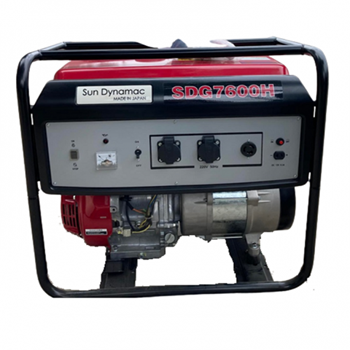Máy Phát Điện Chạy Xăng 6Kw Honda Sun Dynamac SDG7600H