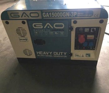 Máy Phát Điện Chạy Dầu 13Kva GAO GA15000GN-3P