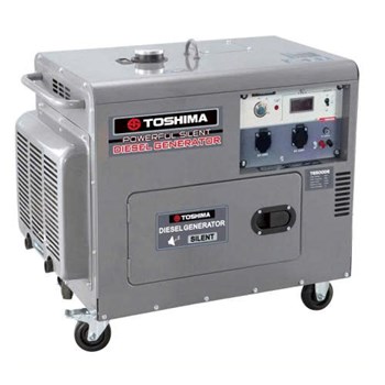 Máy Phát Điện 5Kw Chạy Dầu Toshima T6500DE