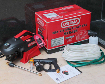 Máy rửa xe gia đình Oshima MXR-195 (2600W)
