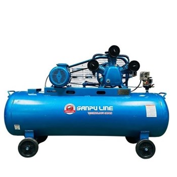 Máy Nén Khí Dây Đai 200L Sanpu Line V-0.36/8 (4HP) ( 8 Bar-380V)