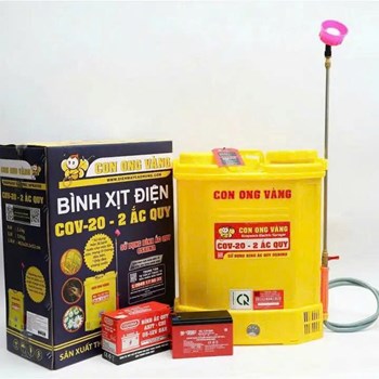 Bình Phun Thuốc Xịt Điện 20L Con Ong Vàng COV20