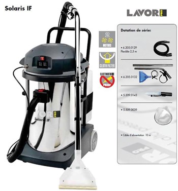 Máy giặt ghế nỉ ô tô Solaris Lavor Italy NT00520 