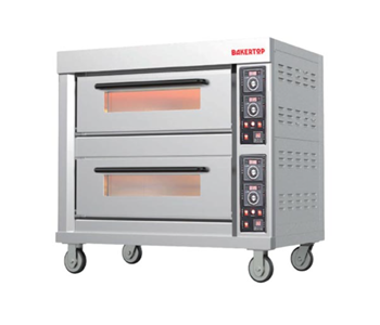 Lò nướng 2 tầng 4 khay Bakertop BKOE-2L-4T E