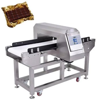 Máy dò kim loại CQ-806 dùng để phát hiện khoai tây chiên đóng gói trong giấy bạc 