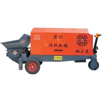 Máy Bơm Bê Tông 15Kw Cao Áp (Bánh điện)