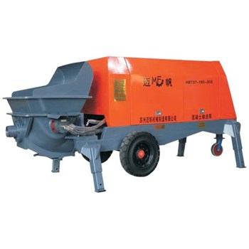 Máy Bơm Bê Tông 37Kw Cao Áp (Bánh điện)