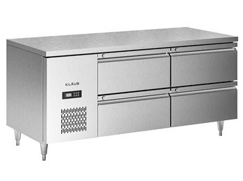 Bàn mát inox 4 ngăn kéo Klaus KDC-2.1-2N