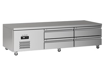 Bàn mát 4 ngăn kéo inox Klaus KBU-2.1-4